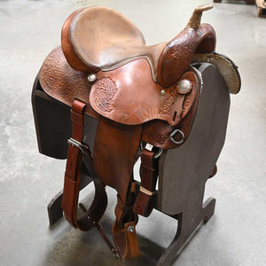 15" USED BIG HORN BARREL SADDLE Saddles Big Horn