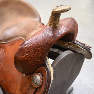 15" USED BIG HORN BARREL SADDLE Saddles Big Horn