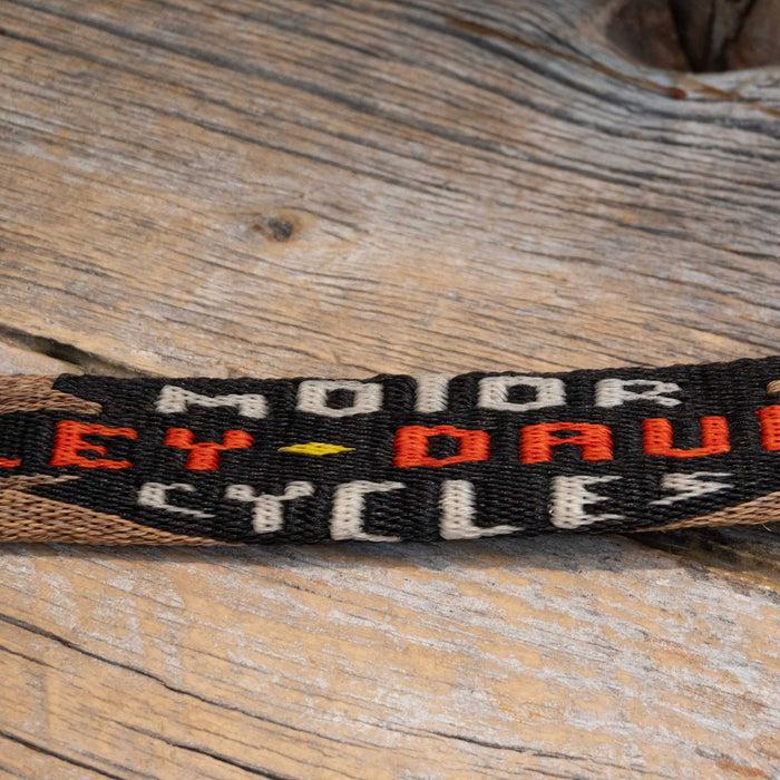 80's Prison Made Hitched Horse Hair Harley Davidson Cycles Belt