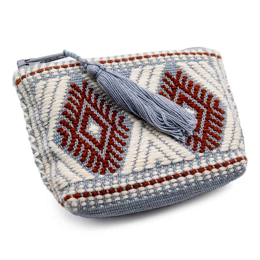Small Coin Pouch - White/Grey WOMEN - Accessories - Handbags - Clutches & Pouches San Pancho Artisans