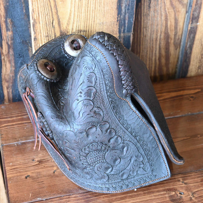 1940's Leather Tapaderos
