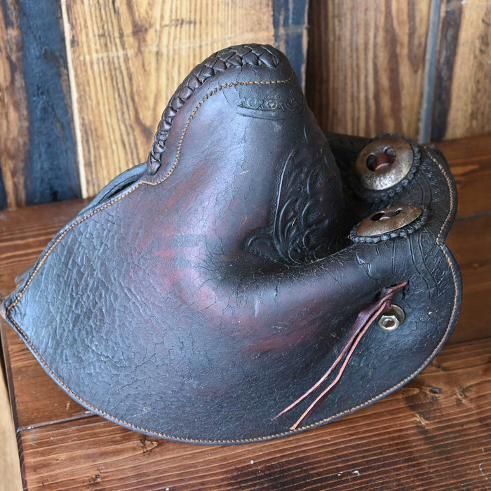 1940's Leather Tapaderos