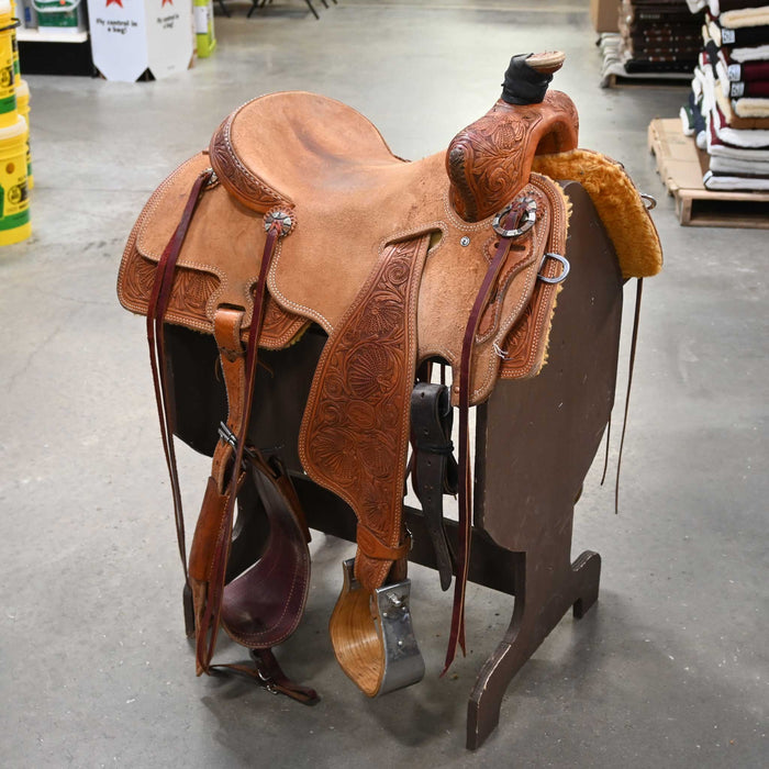 15" USED TESKEY'S RANCH SADDLE