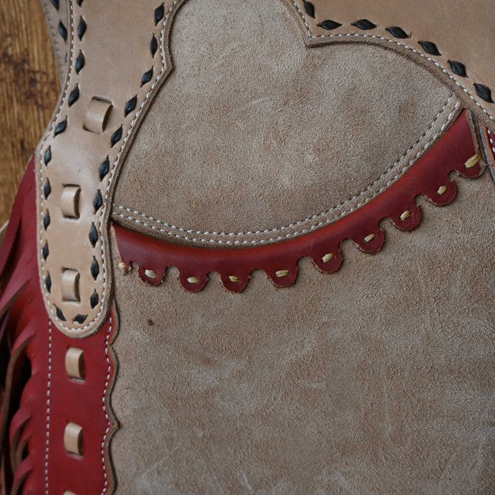 Clay Jackson Custom Stepthrough Chaps Tack - Chaps & Chinks Clay Jackson