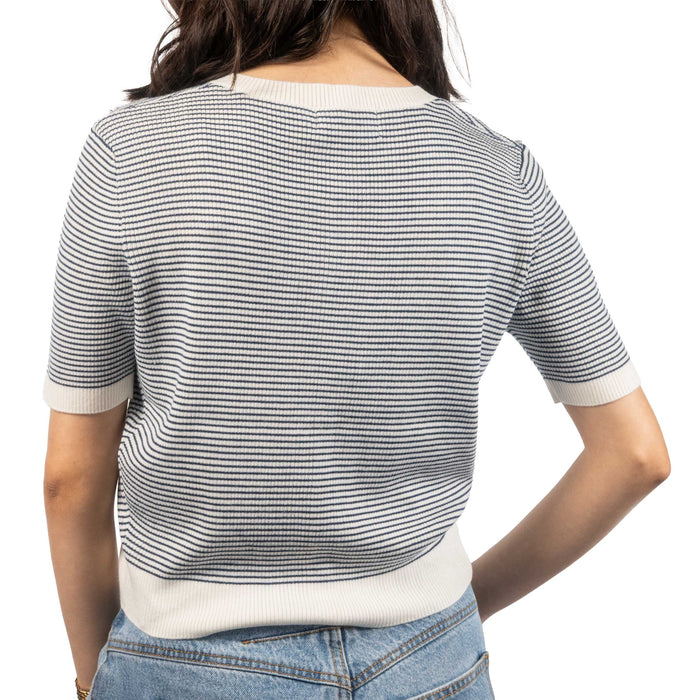 Sadie & Sage Mavi Stripe Cardigan WOMEN - Clothing - Sweaters & Cardigans Sadie & Sage