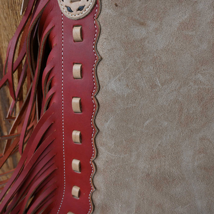 Clay Jackson Custom Stepthrough Chaps Tack - Chaps & Chinks Clay Jackson
