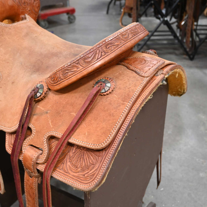 15" USED TESKEY'S RANCH SADDLE