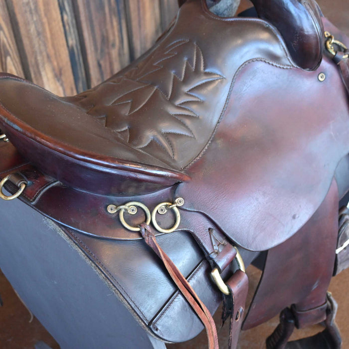 16.5" USED TUCKER TRAIL SADDLE