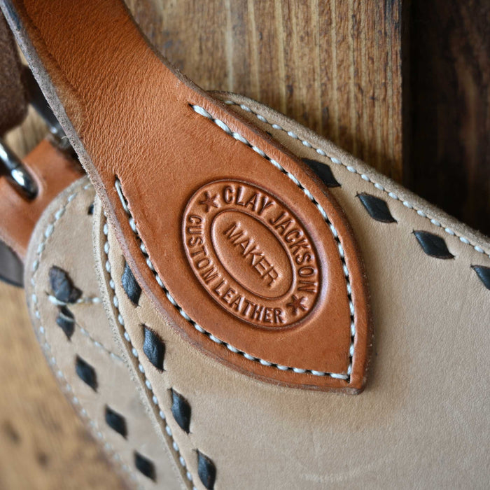Clay Jackson Custom Stepthrough Chaps Tack - Chaps & Chinks Clay Jackson