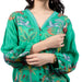 Johnny Was Bright Green Jude Luna Shirt WOMEN - Clothing - Tops - Long Sleeved Johnny Was Collection