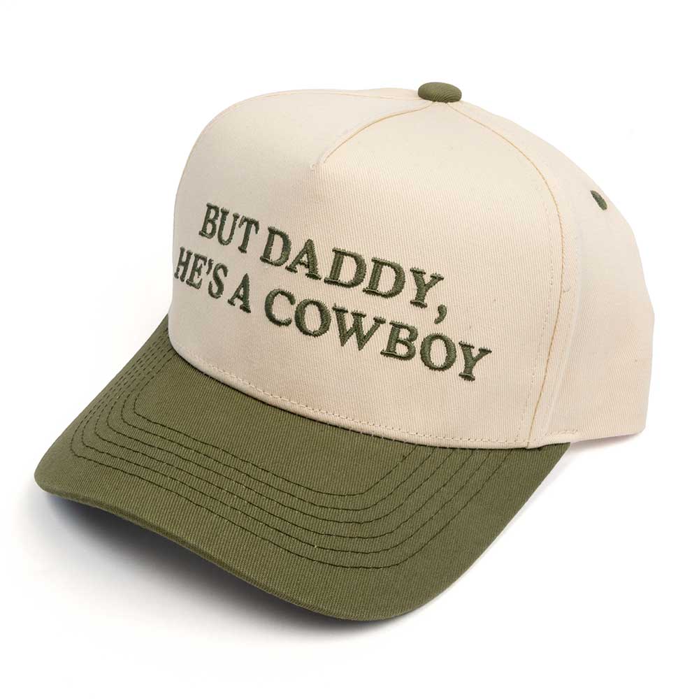 "But Daddy, He's A Cowboy" Cap WOMEN - Accessories - Caps, Hats & Fedoras Summer Tees