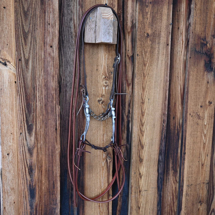 Rockin' P Chain Bridle Rig w/Split Ear Headstall