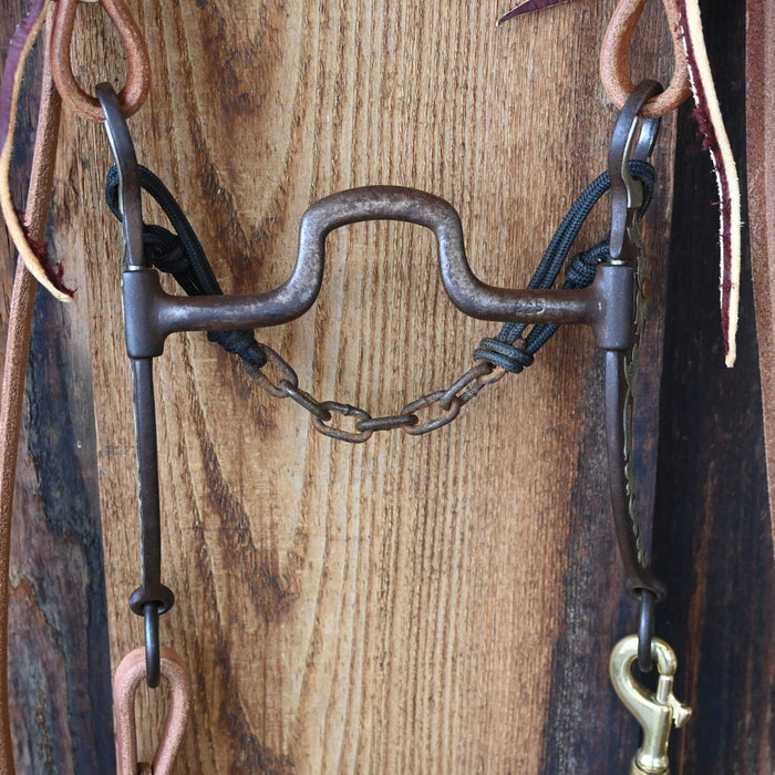 Cowpuncher Square Port Bridle Rig w/All New Leather
