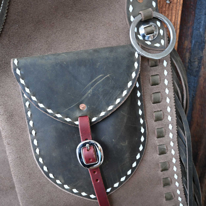 Gerry Gesell Roughout Double Pockets Stepthroughs Chaps