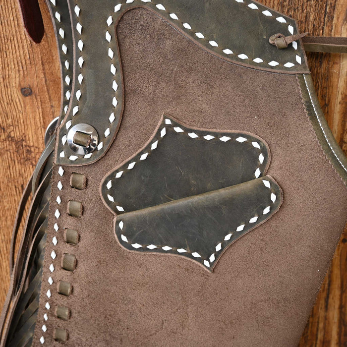 Gerry Gesell Roughout Double Pockets Stepthroughs Chaps