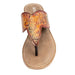Roper Women's Brown Cactus Painted Tooled Sandal WOMEN - Footwear - Sandals Roper Apparel & Footwear