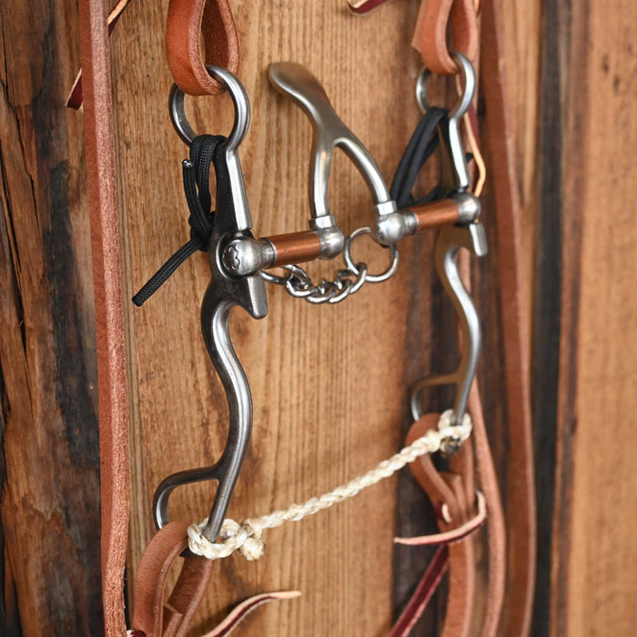 Kerry Kelley 65 30 Cathedral Bridle Rig w/All New Leather