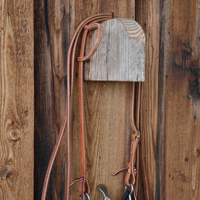Kerry Kelley 65 30 Cathedral Bridle Rig w/All New Leather