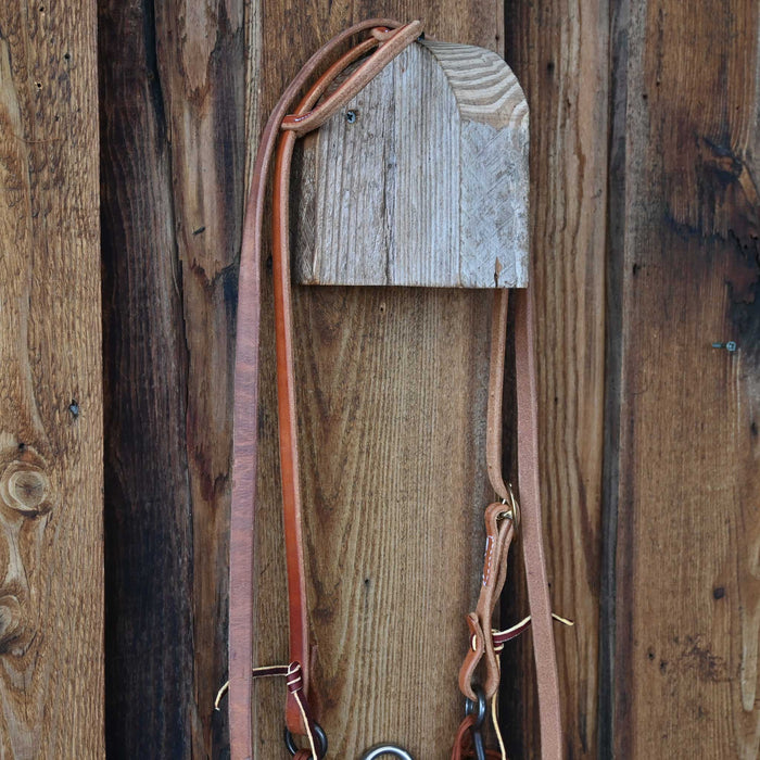 Kerry Kelley 50 20 Correction Bridle Rig w/All New Leather