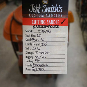 16" JEFF SMITH CUTTING SADDLE Saddles Jeff Smith   