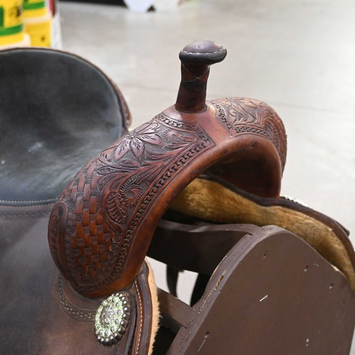 14.5" USED MARTIN CROWN C BARREL SADDLE