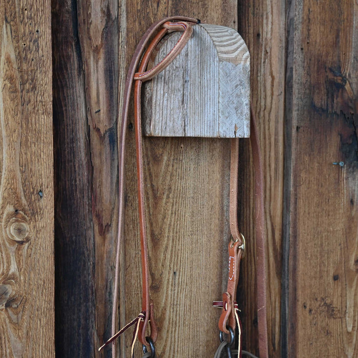 Kerry Kelley 50 20 Twisted Wire Snaffle Bridle Rig w/All New Leather