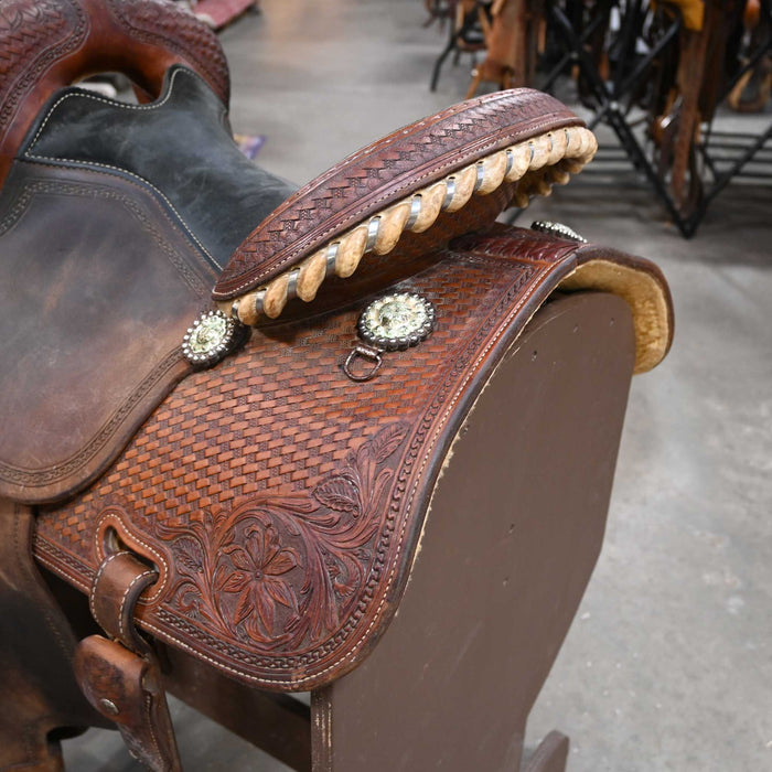 14.5" USED MARTIN CROWN C BARREL SADDLE
