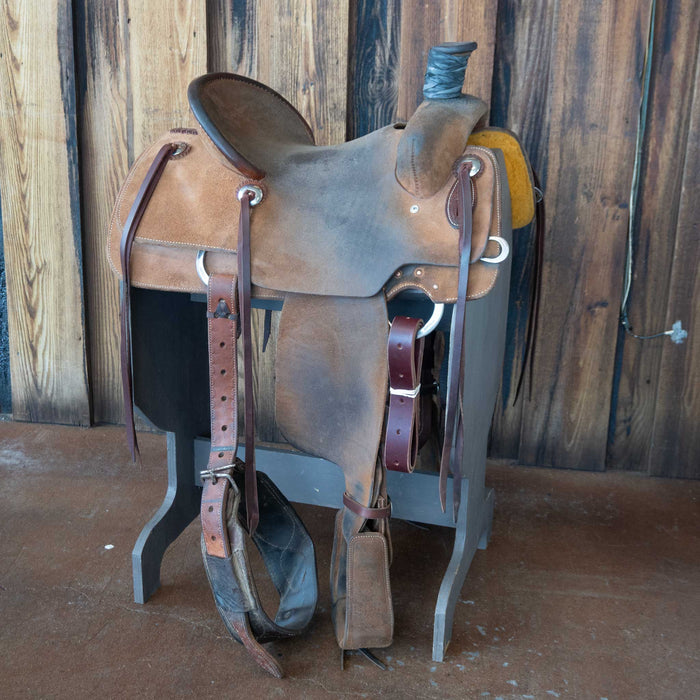 14.5" USED CACTUS RANCH SADDLE