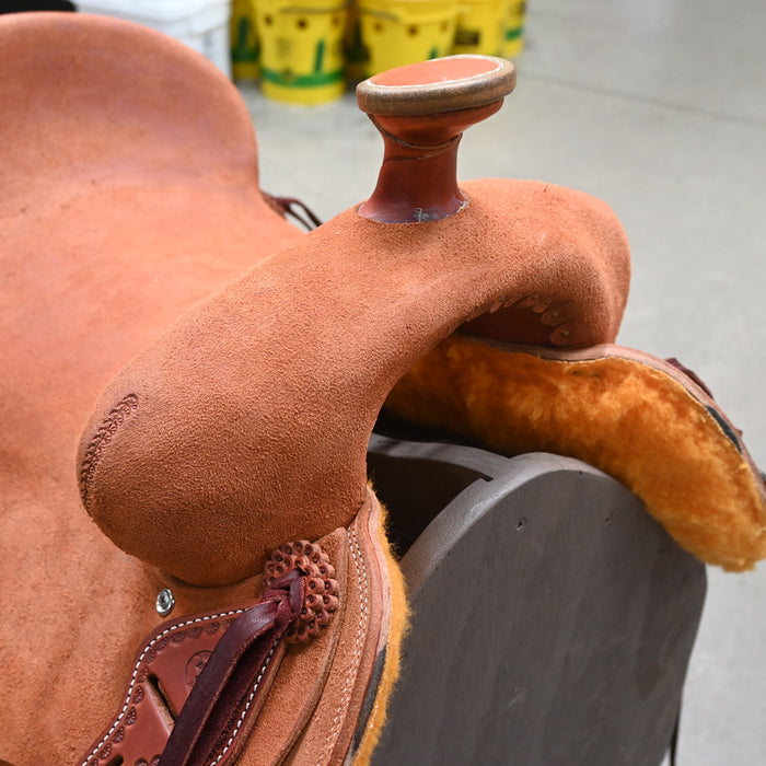 15.5" TESKEY'S STRIP DOWN RANCH SADDLE Saddles - New Teskey's Saddlery