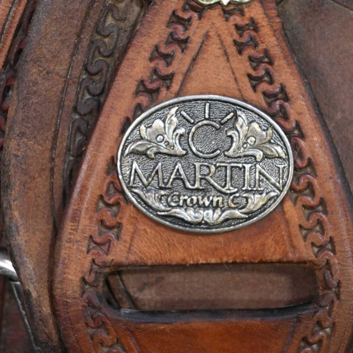 14.5" USED MARTIN CROWN C BARREL SADDLE