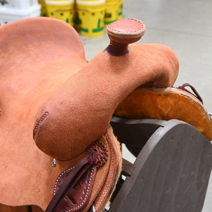 13" TESKEY'S YOUTH STRIP DOWN RANCH SADDLE Saddles - New Teskey's Saddlery