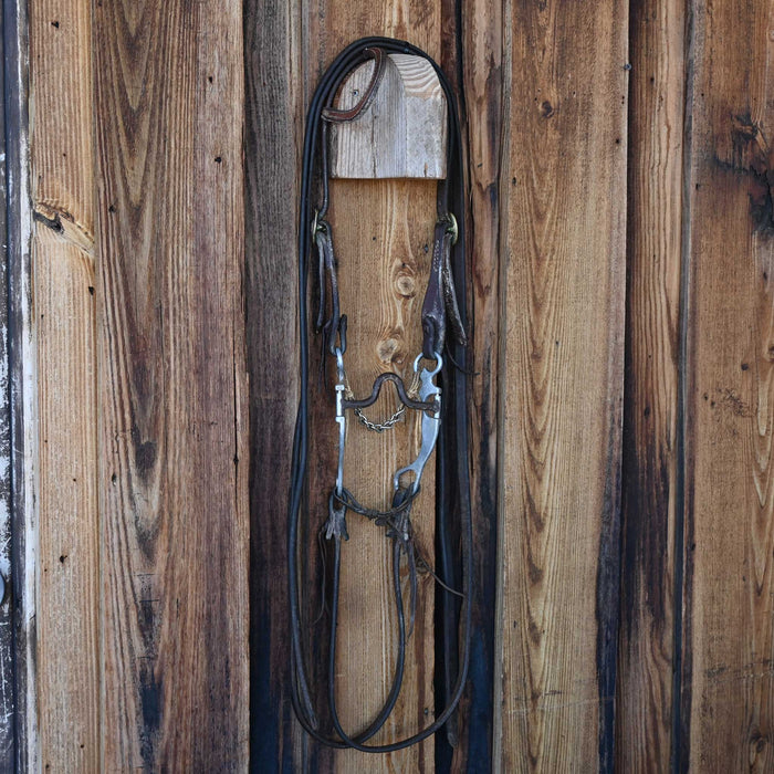 Dennis Moreland Solid Port Bridle Rig w/Single Ear Headstall