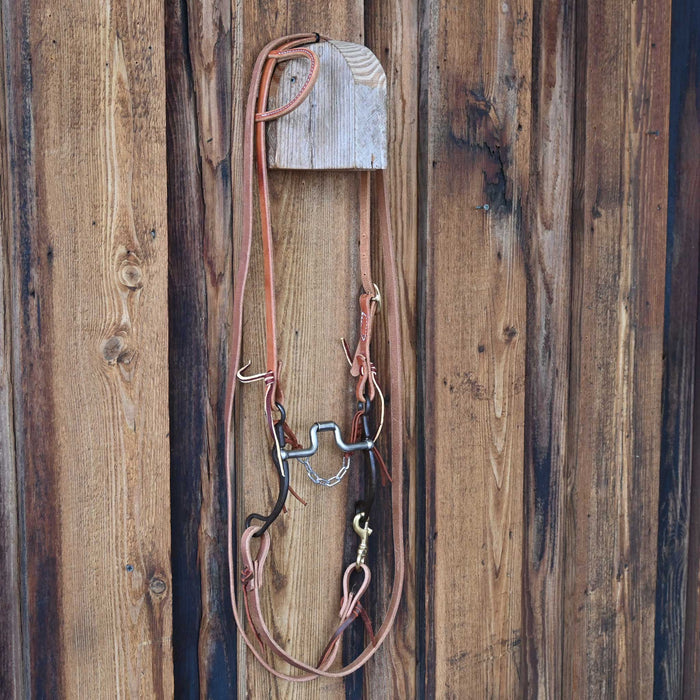 Kerry Kelley 65 Hinge Port Bridle Rig w/All New Leather