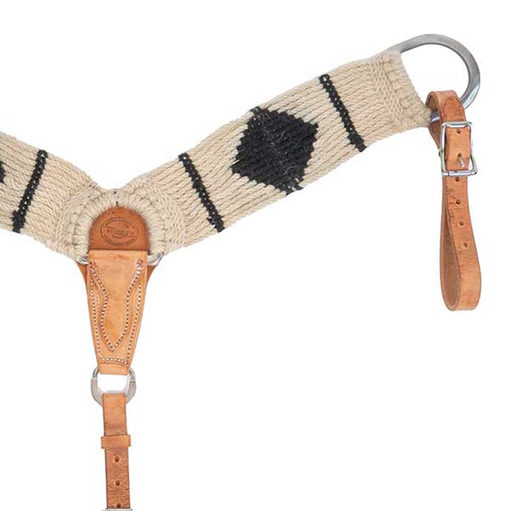 Mustang 100% Mohair Diamond Pattern Breastcollar Tack - Breast Collars Mustang