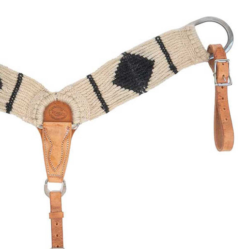 Mustang 100% Mohair Diamond Pattern Breastcollar Tack - Breast Collars Mustang