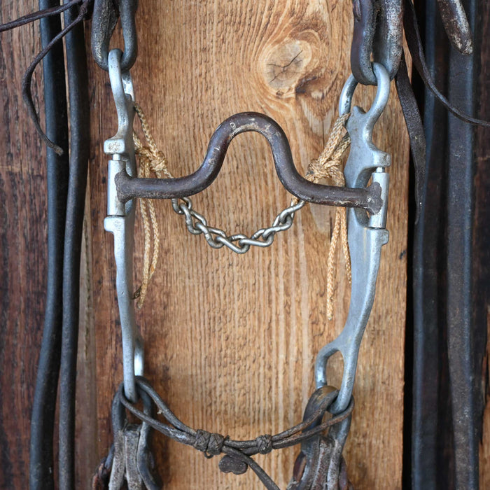 Dennis Moreland Solid Port Bridle Rig w/Single Ear Headstall