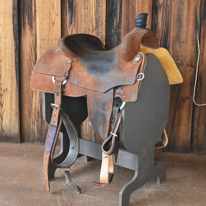17" USED MARTIN PERFORMANCE SADDLE Saddles - Used Martin Saddlery