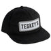 Teskey's Simple Patch Rope Cap - Black/Black TESKEY'S GEAR - Baseball Caps Teskey's