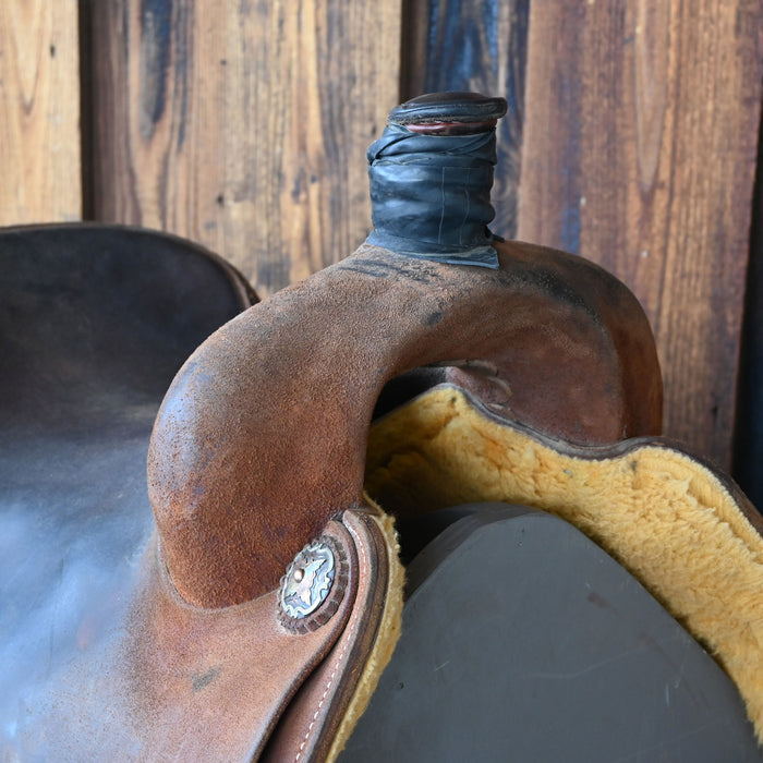 17" USED MARTIN PERFORMANCE SADDLE Saddles - Used Martin Saddlery