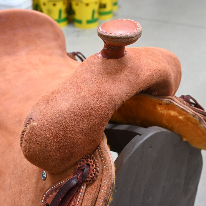 15.5" TESKEY'S STRIP DOWN RANCH SADDLE