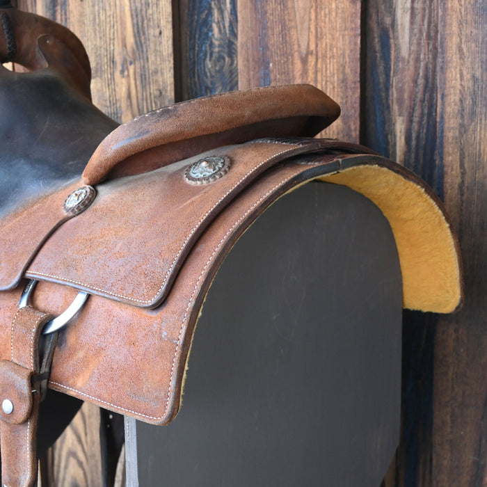17" USED MARTIN PERFORMANCE SADDLE Saddles - Used Martin Saddlery