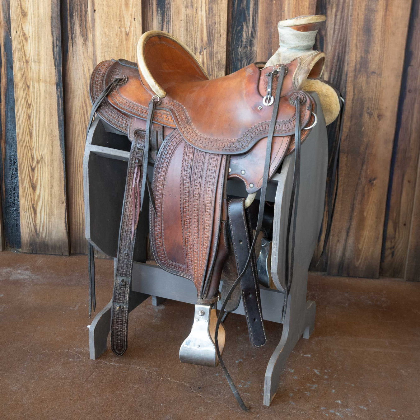 14.5" USED MCKAY WADE SADDLE Saddles - Used McKay Saddlery