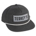 Teskey's Simple Patch Rope Cap - Charcoal/White TESKEY'S GEAR - Baseball Caps Teskey's
