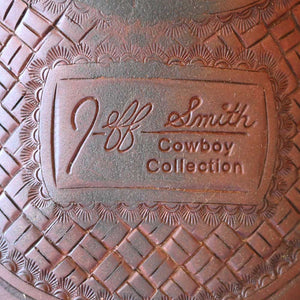 17" UESD JEFF SMITH COWBOY COLLECTION CUTTING SADDLE Saddles Jeff Smith