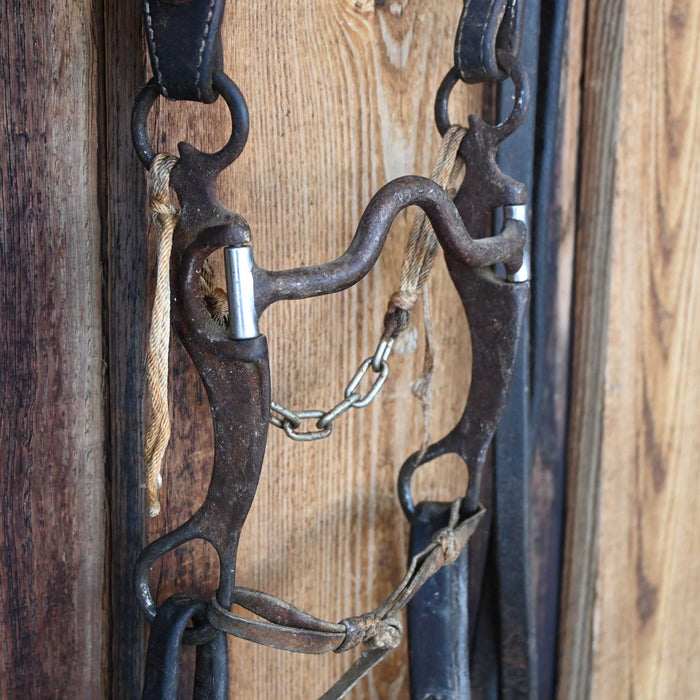 Dennis Moreland Solid Port Bridle Rig w/Single Ear Headstall