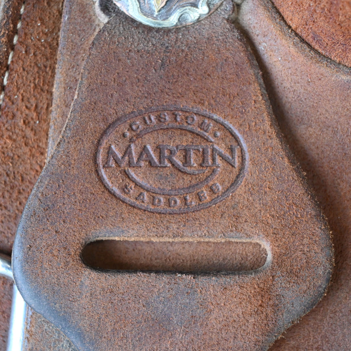 17" USED MARTIN PERFORMANCE SADDLE Saddles - Used Martin Saddlery