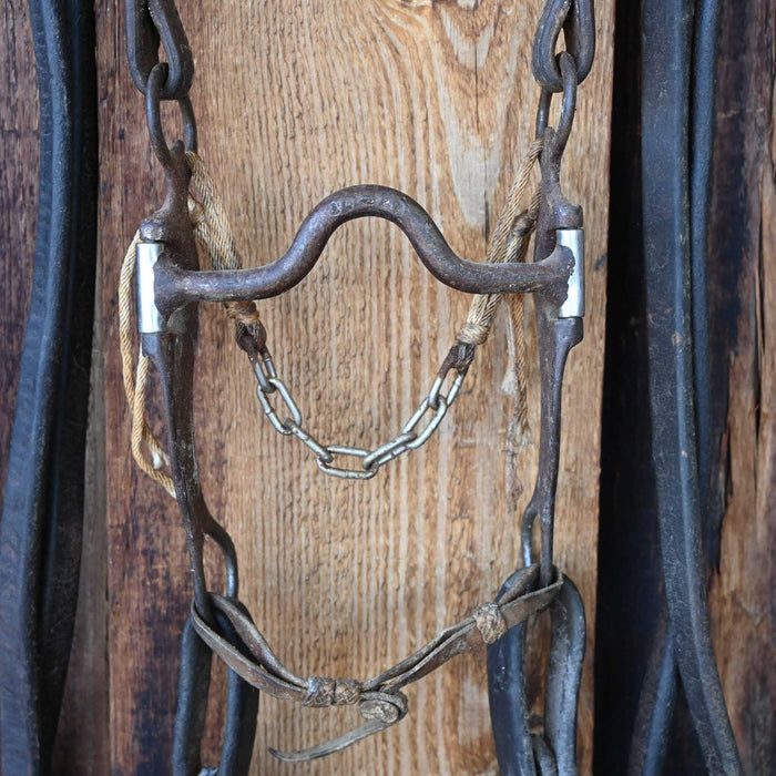 Dennis Moreland Solid Port Bridle Rig w/Single Ear Headstall