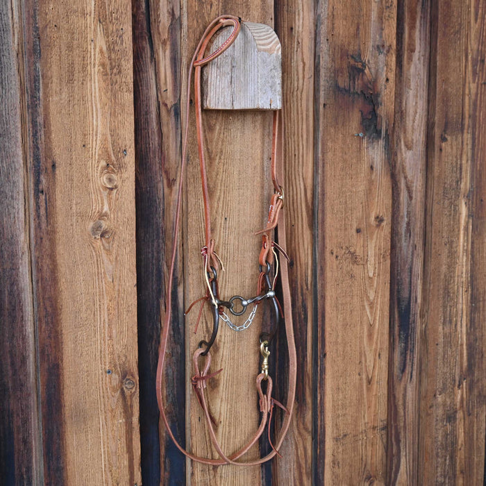 Kerry Kelley 65 Slow Twist Lifesaver Bridle Rig w/All New Leather