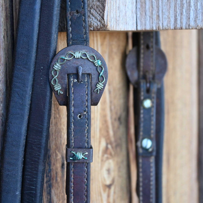 Dennis Moreland Solid Port Bridle Rig w/Single Ear Headstall