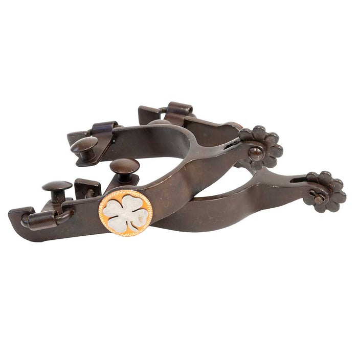 Cowboy Tack Lucky Clover Spur Tack - Spurs Partrade